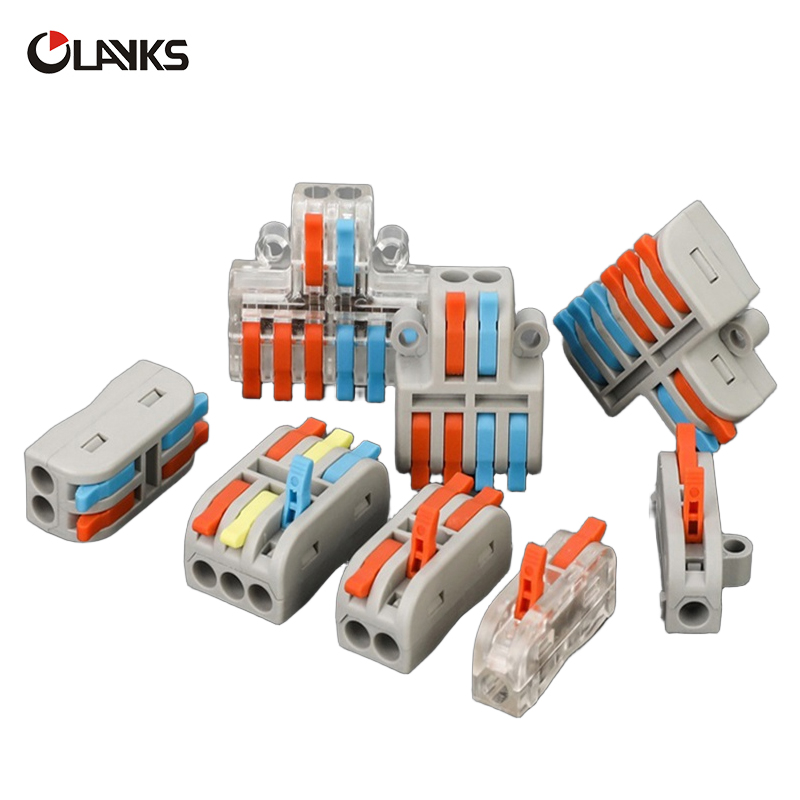 PCT-TWO-IN-MULTIPLE--OUT-SERIES-COMPACT-SPLICING-WIRE-CONNECTOR